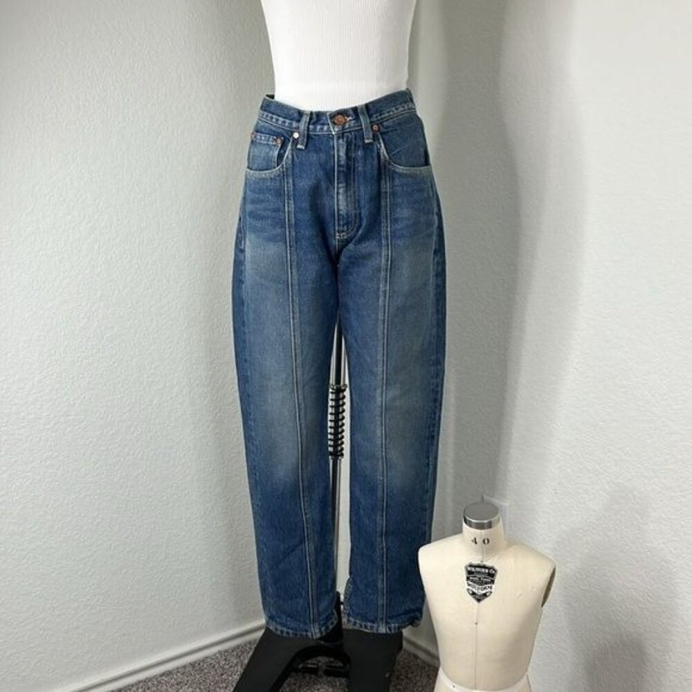 esby Lindsey Jean Decade Wash Front Seam Jeans - Picture 4 of 11